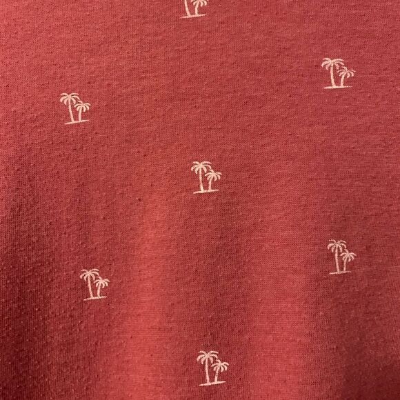 Denim and Flower tee-shirt. Size: M. With palm trees! - Picture 2 of 4